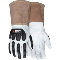 MCR Safety - Size L Goatskin Welding Glove - Makers Industrial Supply