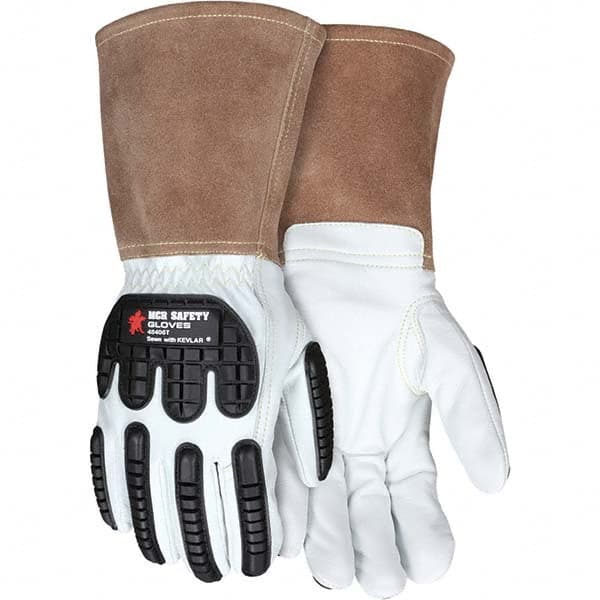 MCR Safety - Size L Thinsulate Lined Goatskin Welding Glove - Makers Industrial Supply