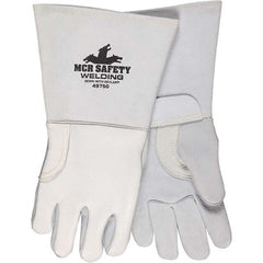 MCR Safety - Size M Foam Lined Elkskin Welding Glove - Makers Industrial Supply