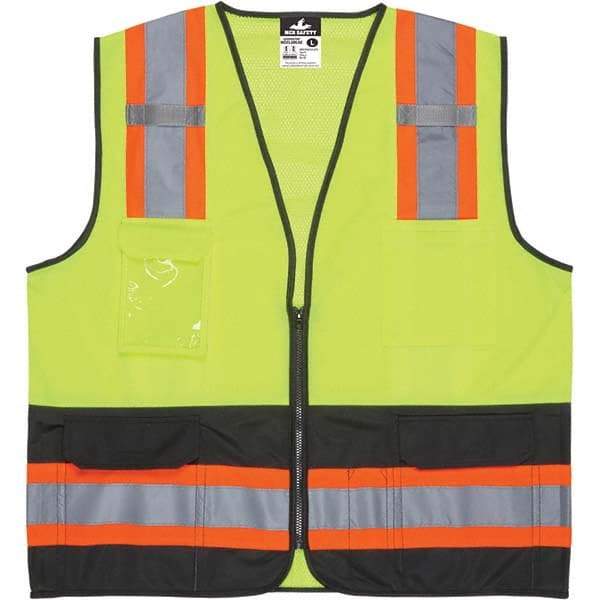 MCR Safety - High Visibility Vests Vest Style: General Purpose Vest Type: Hi Visibility - Makers Industrial Supply