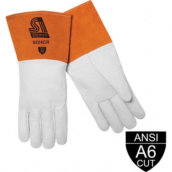 Steiner - Welder's & Heat Protective Gloves Type: Welding Glove Size: 2X-Large - Makers Industrial Supply