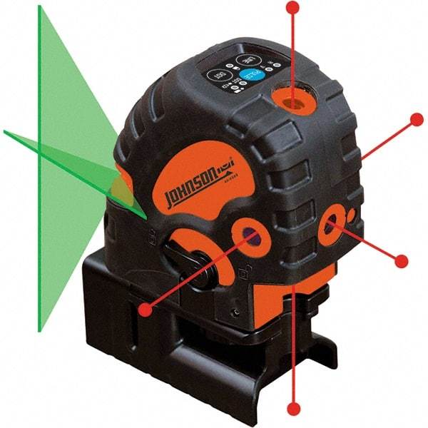 Johnson Level & Tool - Laser Levels Level Type: Self Leveling Combination Laser Maximum Measuring Range (Miles): 0.038 - Makers Industrial Supply