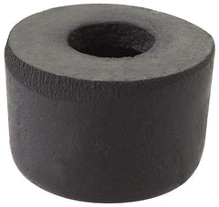 De-Sta-Co - 0.6299" Max Diam, 1/4-2 Thread, Neoprene, Slip On, Round End, Clamp Spindle Assembly Replacement Cap - For 1/4" Diam Hex Head Spindle, 0.44" OAL, 2.50" Hole Diam - Makers Industrial Supply