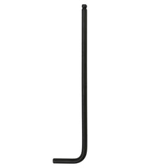 Hex Keys; End Type: Hex; Hex Size (Inch): 1/8 in; Handle Type: L-Handle; Arm Style: Long; Arm Length: 2.25 in; Overall Length (Inch): 2-1/4 in; Handle Color: Black; Body Material: Steel; Handle Material: Alloy Steel; Blade Length (Decimal Inch): 2.2500; I