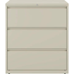 File Cabinets & Accessories; File Cabinet Type: Horizontal; Color: Light Gray; Material: Steel; Number Of Drawers: 3.000