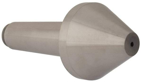 Riten - 3-1/2" Head Diam, Hardened Tool Steel Bull Nose Point Solid Dead Center - 5MT Morse Taper, 3-1/2" Point Diam, 2.155" Point Length - Makers Industrial Supply