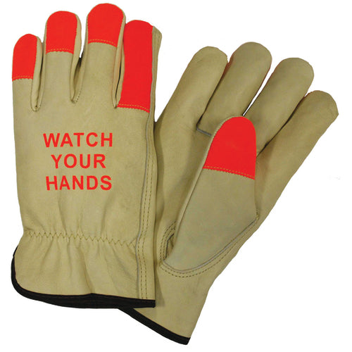 Select Grain Cowhide Leather Drivers Gloves X-Large - Makers Industrial Supply