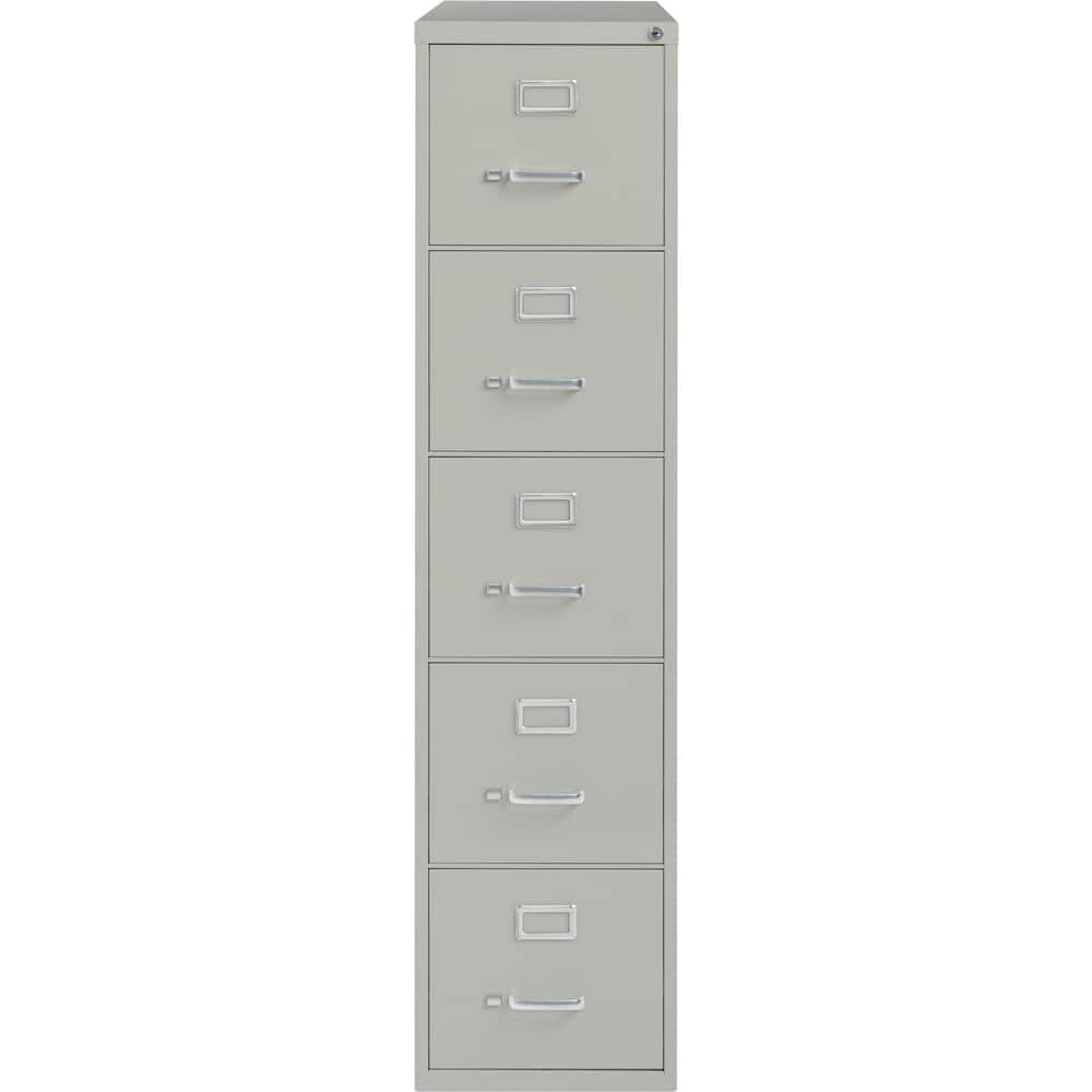 File Cabinets & Accessories; File Cabinet Type: Vertical; Color: Black; Material: Steel; Number Of Drawers: 4.000