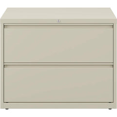 File Cabinets & Accessories; File Cabinet Type: Horizontal; Color: Putty; Material: Steel; Number Of Drawers: 2.000