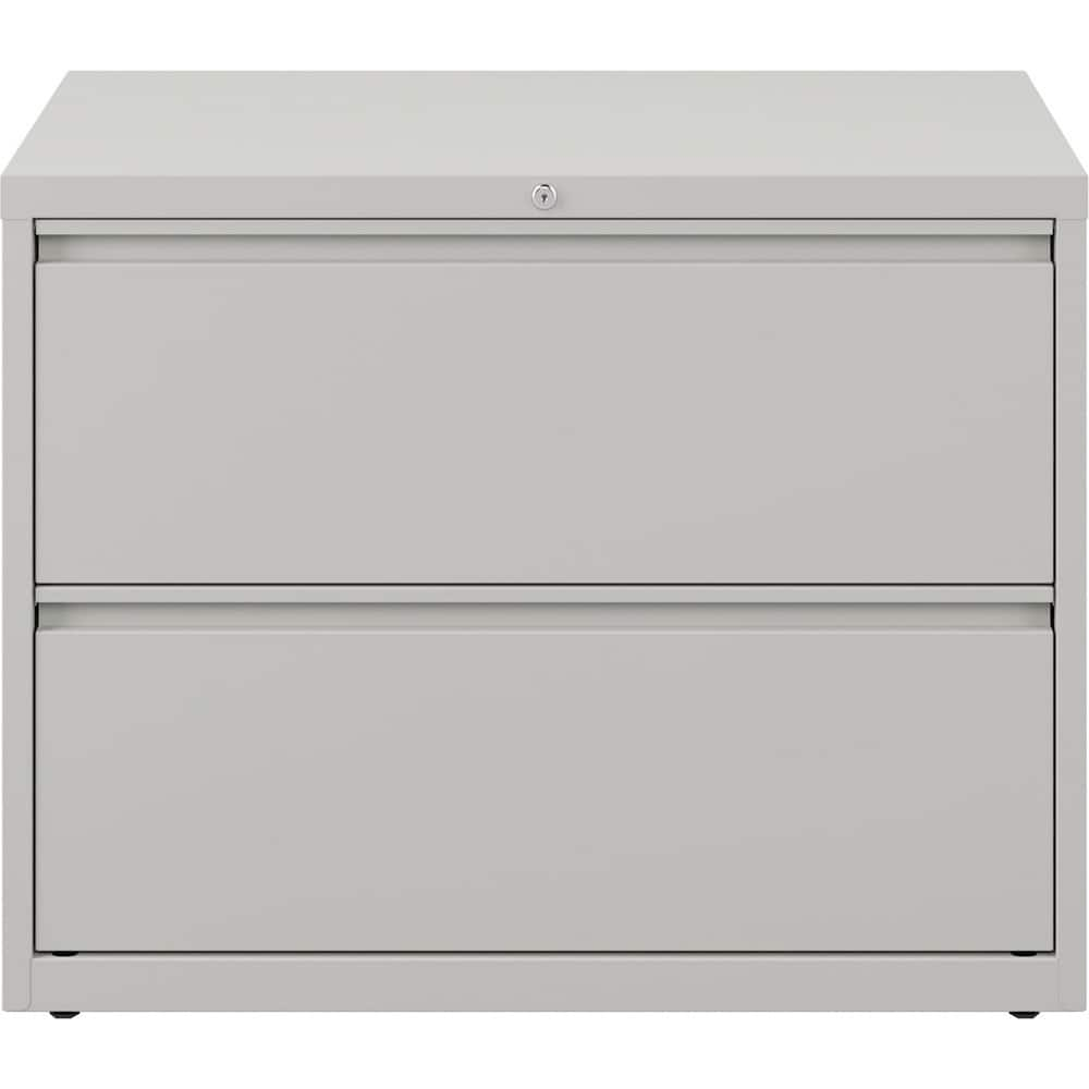 File Cabinets & Accessories; File Cabinet Type: Horizontal; Color: Light Gray; Material: Steel; Number Of Drawers: 2.000