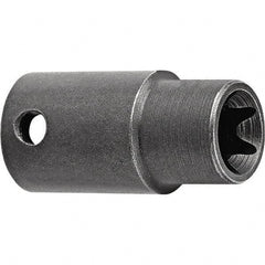 Apex - Impact Sockets Drive Size (Inch): 1/4 Torx Size: E5 - Makers Industrial Supply