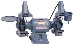 Baldor - 8" Wheel Diam x 1" Wheel Width, 3/4 hp Grinder - 3/4" Arbor Hole Diam, 1 Phase, 1,800 Max RPM, 115/230 Volts - Makers Industrial Supply