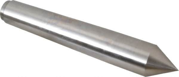 Riten - 1-1/2" Head Diam, Hardened Tool Steel Standard Point Solid Dead Center - Jarno 12 Taper, 1-1/2" Point Diam, 2-1/4" Point Length, 9" OAL - Makers Industrial Supply