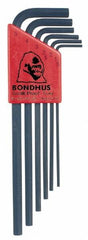 Bondhus - 6 Piece L-Key Hex Key Set - Makers Industrial Supply