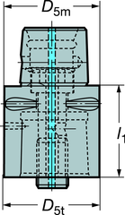 C53910150050 CAPTO ADAPTER - Makers Industrial Supply