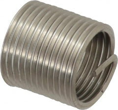 Recoil - M10x1.00 Metric Fine, 15" OAL, Free Running Helical Insert - 9-1/2 Free Coils, Tanged, Stainless Steel, 1-1/2D Insert Length - Makers Industrial Supply