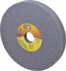 Norton - 8" Diam x 1-1/4" Hole x 1" Thick, J Hardness, 46 Grit Surface Grinding Wheel - Aluminum Oxide, Type 5, Coarse Grade, 3,600 Max RPM, Vitrified Bond, One-Side Recess - Makers Industrial Supply