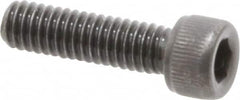 Value Collection - #3-56 UNF Hex Socket Drive, Socket Cap Screw - Alloy Steel, Black Oxide Finish, Fully Threaded, 3/8" Length Under Head - Makers Industrial Supply