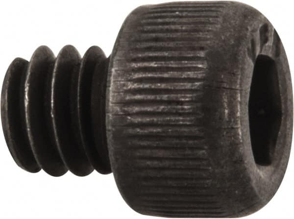 Value Collection - #5-40 UNC Hex Socket Drive, Socket Cap Screw - Alloy Steel, Black Oxide Finish, Fully Threaded, 1/8" Length Under Head - Makers Industrial Supply