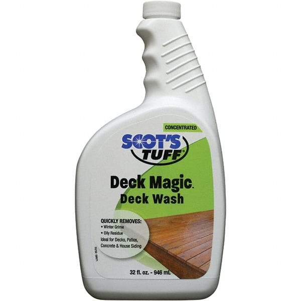 Scot's Tuff - Bottle Outdoor Cleaner - Use on Decking - Makers Industrial Supply