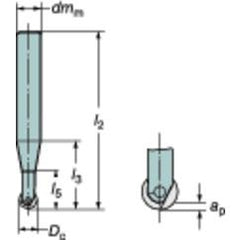 R216F-10A12C-053 CoroMill Ball Nose Finishing - Makers Industrial Supply