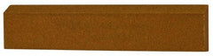 Norton - 4-1/2" Long x 1" Wide x 5/16" Thick, Aluminum Oxide Sharpening Stone - Rectangle, Medium Grade - Makers Industrial Supply