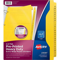 AVERY - Tabs, Indexes & Dividers Indexes & Divider Type: Preprinted Tab Dividers Size: 8 1/2 x 11 - Makers Industrial Supply