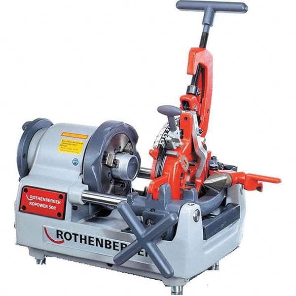 Rothenberger - Pipe Threading Machines Maximum Pipe Size Capacity (Inch): 2 Minimum Pipe Size Capacity (Inch): 1/2 - Makers Industrial Supply