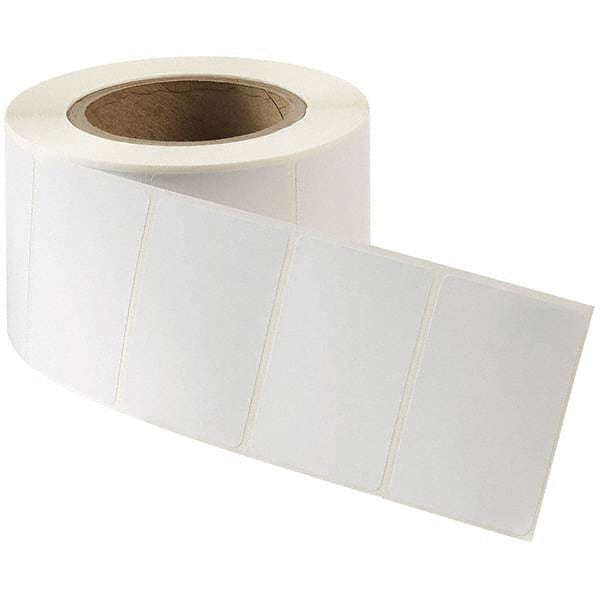 AVERY - Pack of (4) Rolls, 2" x 4" White Paper Thermal Labels, 1000 Labels per Roll - Makers Industrial Supply