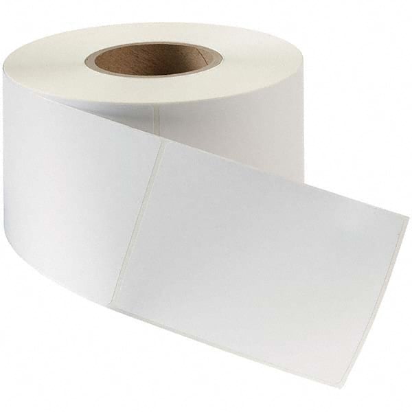 AVERY - Roll of (1000), 4" x 6" White Paper Thermal Labels - Makers Industrial Supply