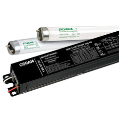 SYLVANIA - Fluorescent Ballasts; Lamp Type: T8 ; Lamp Wattage Range: 40-79 ; Voltage: 120-277 V ; Number of Lamps: 2 ; Lamp Starting Method: Instant Start ; Ballast Factor Range: Normal (0.75-0.99) - Exact Industrial Supply