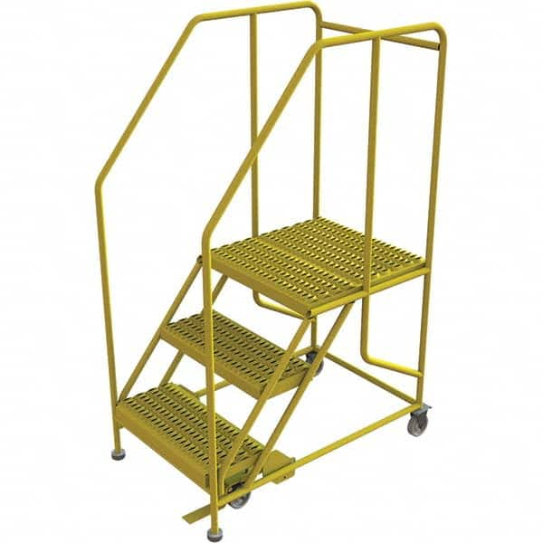 TRI-ARC - Rolling & Wall Mounted Ladders & Platforms Type: Rolling Work Platform Style: Steel Work Platform - Makers Industrial Supply