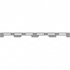 Phillips Precision - Laser Etching Fixture Rails & End Caps Type: Docking Rail Length (mm): 720.00 - Makers Industrial Supply