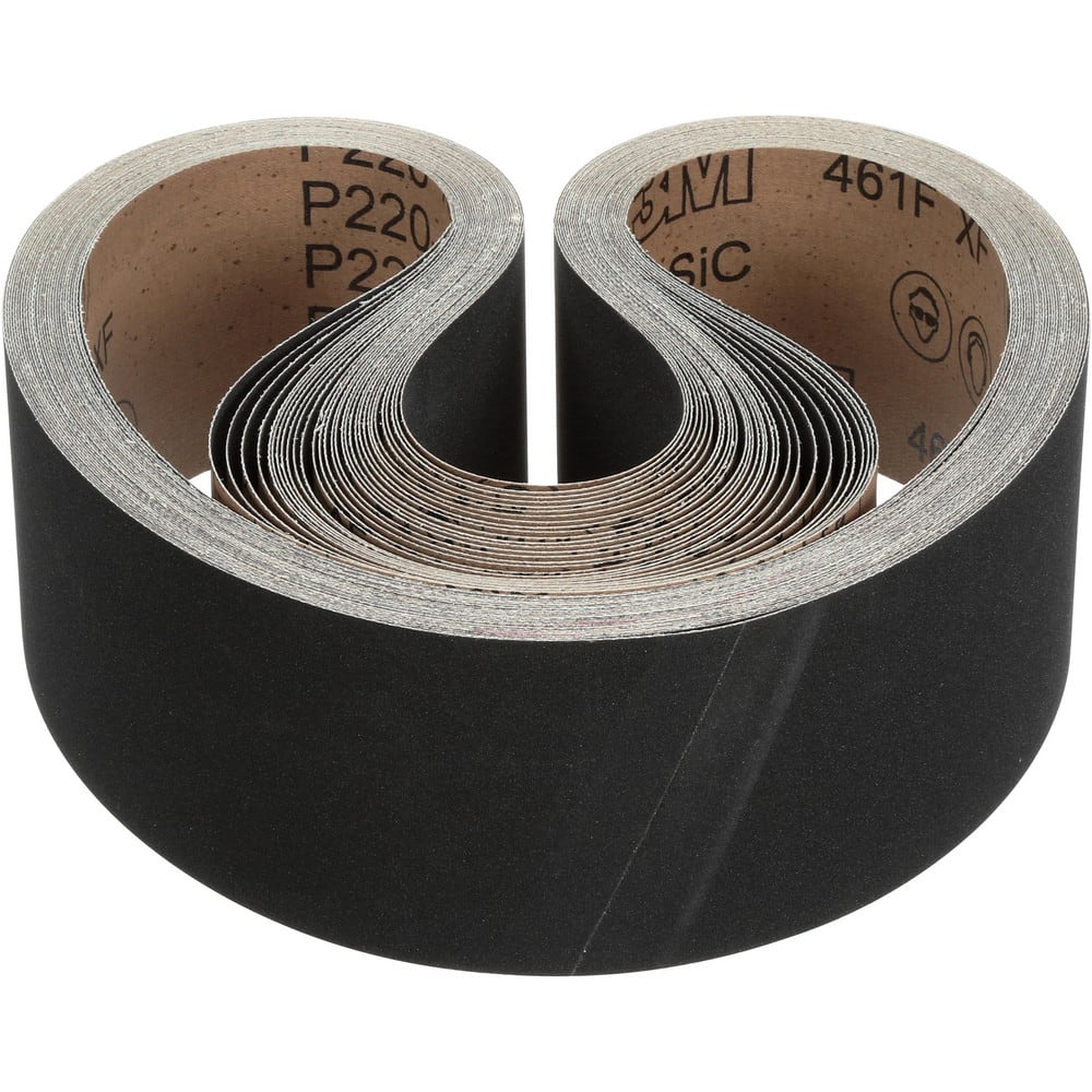 Abrasive Belts; Abrasive Material: Silicon Carbide; Belt Width (Inch): 4; Overall Length (Decimal Inch): 106.0000; Grit: 80; Abrasive Type: Coated; Backing Material: Cloth; Backing Weight: YF Weight