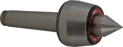 Rohm - MT4 Taper Shank, 2.755" Head Diam 800 Lb Capacity Live Center - 3,800 Max RPM, 2-3/32" Head Length, 1.2598" Point Diam, 1.614" Point Len, 1,760 Lb Max Workpc, 4.035" OAL, Standard Point - Makers Industrial Supply