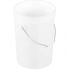 Vestil - Buckets & Pails Capacity: 6 Gal Body Material: Plastic - Makers Industrial Supply