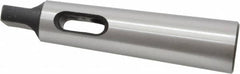 Jacobs - MT2 Inside Morse Taper, MT3 Outside Morse Taper, Standard Reducing Sleeve - Soft with Hardened Tang, 3/4" Projection, 111.25mm OAL - Exact Industrial Supply