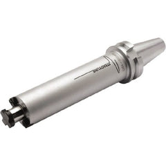 Seco - BT40 Dual Contact Taper Shank 27mm Pilot Diam Shell Mill Holder - 254mm Flange to Nose End Projection, 60mm Nose Diam, Through-Spindle & DIN Flange Coolant - Exact Industrial Supply