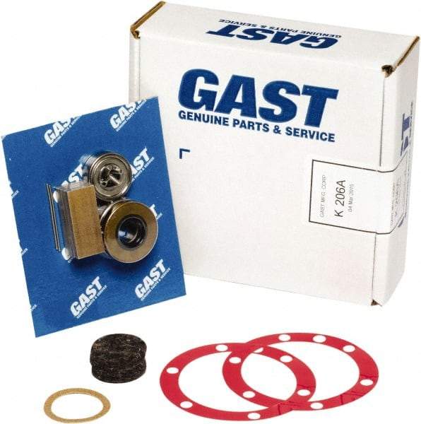 Gast - Air Actuated Motor Accessories Type: Repair Kit For Use With: 4AM-NRV-130 & 4AM-ARV-119 - Makers Industrial Supply