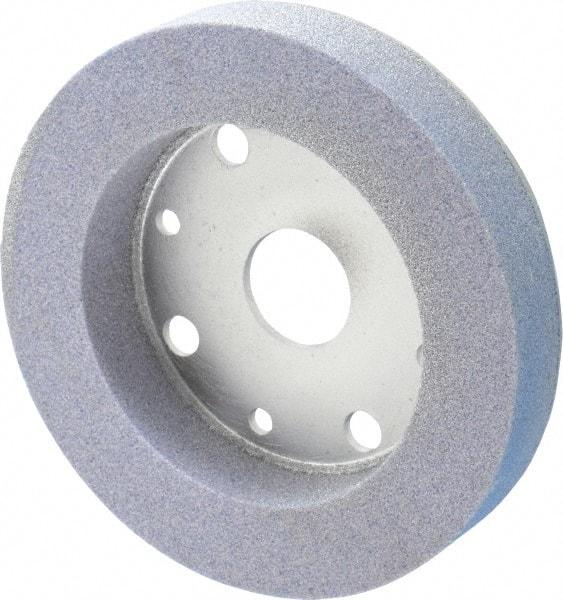 Norton - 6" Diam, 1-1/4" Hole Size, 1" Overall Thickness, 60 Grit, Type 2 Tool & Cutter Grinding Wheel - Medium Grade, Aluminum Oxide, J Hardness, Vitrified Bond, 3,600 RPM - Makers Industrial Supply