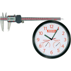 SPI - 0 to 8" Range, 0.0005" Resolution, IP54 Electronic Caliper - Makers Industrial Supply