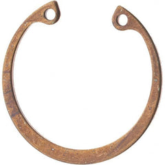 Rotor Clip - 1-9/16" Bore Diam, Beryllium Copper Internal Snap Retaining Ring - Makers Industrial Supply