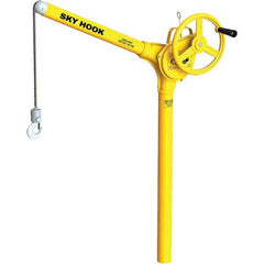 Sky Hook - 500 Lb Steel Lifting Hook Crane - Makers Industrial Supply