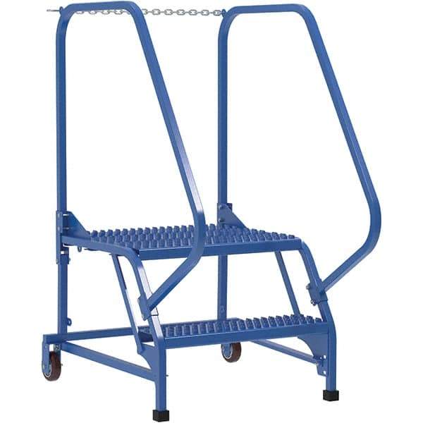 Vestil - Maintenance Ladder - Blue, Use with Ladders Above 32' - Makers Industrial Supply