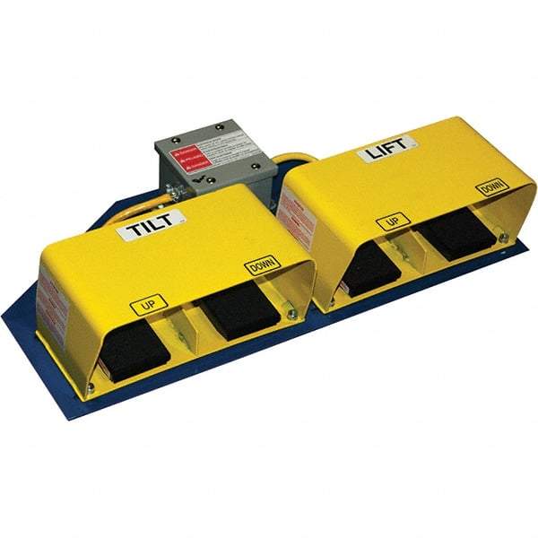 Vestil - Lifting Table Twin Foot Switch - Use with Hydraulic Equipment - Makers Industrial Supply