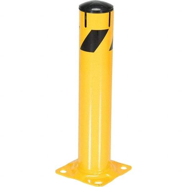 Vestil - Steel Bollard - Yellow - Makers Industrial Supply