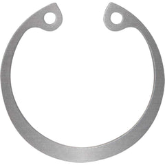 Internal Retaining Rings; Ring Type: HO Style; Groove Diameter: 2.584; Bore Diameter (Decimal Inch): 2.4400; Groove Diameter Tolerance: +0.006/-0.006; Free Diameter: 2.702; Free Outside Diameter: 0; Material: Stainless Steel; Groove Width (Decimal Inch):