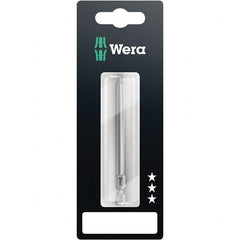 Wera - 1/4" Torx Bit - 1/4" Drive, 89mm OAL - Makers Industrial Supply