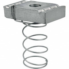 Thomas & Betts - Framing Channel & Strut Accessories Type: Spring Strut Nut For Use With: 1-1/2" Deep Channels - Makers Industrial Supply