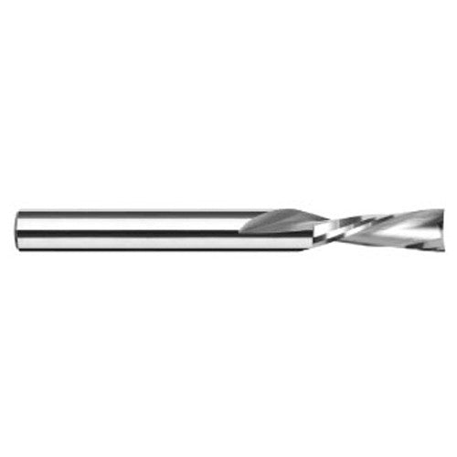 ‎End Mills for Plastics - 2 Flute - 0.0625″ (1/16″) Cutter Diameter × 0.5000″ (1/2″) Length of Cut Carbide Square Downcut End Mill for Plastic, 2 Flutes - Exact Industrial Supply